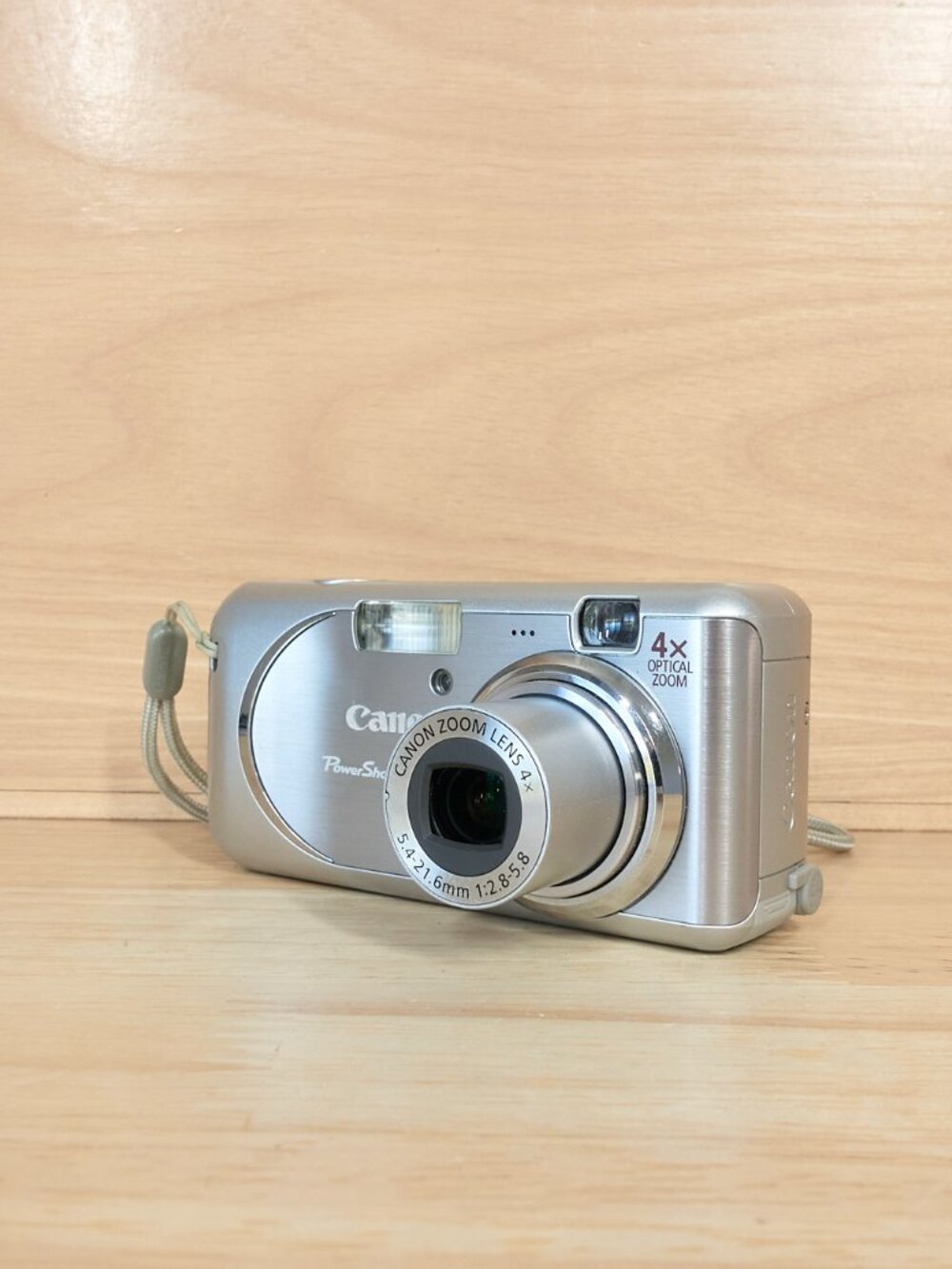 Canon PowerShot A430 4MP Digital Camera Silver 4x Optical Zoom Tested